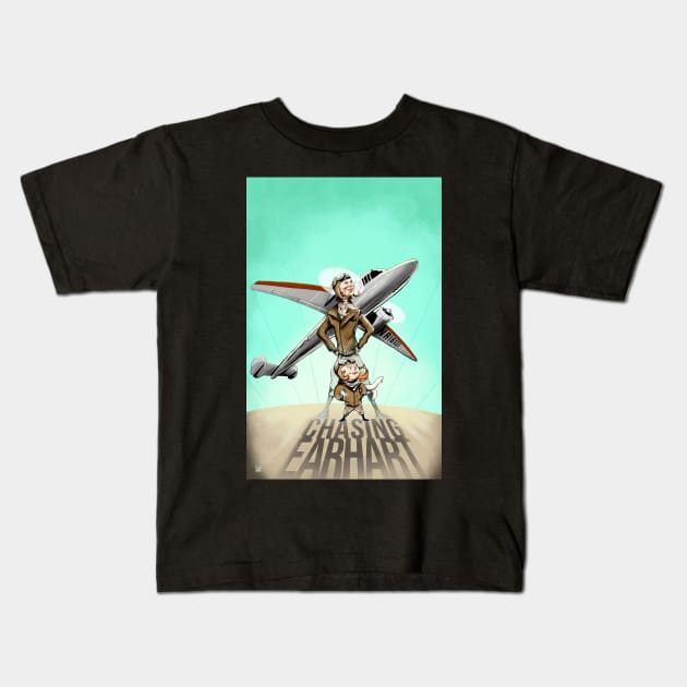 To the Skies! Electra Edition Kids T-Shirt by Vanished 